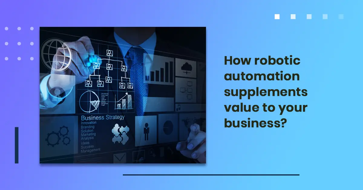How robotic automation supplements value to your business